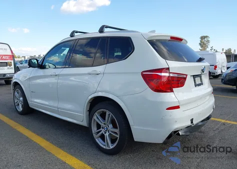 2014 BMW X3 xDrive35I z USA, uszkodzony, nr VIN 5UXWX7C54E0E75715